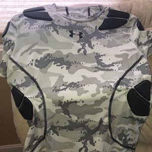 Boys XL padded Under Armour compression t-shirt
